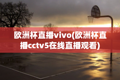 欧洲杯直播vivo(欧洲杯直播cctv5在线直播观看)