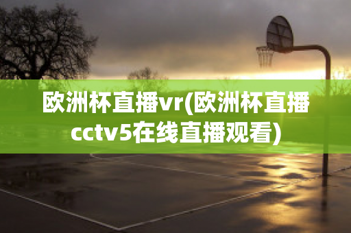 欧洲杯直播vr(欧洲杯直播cctv5在线直播观看)