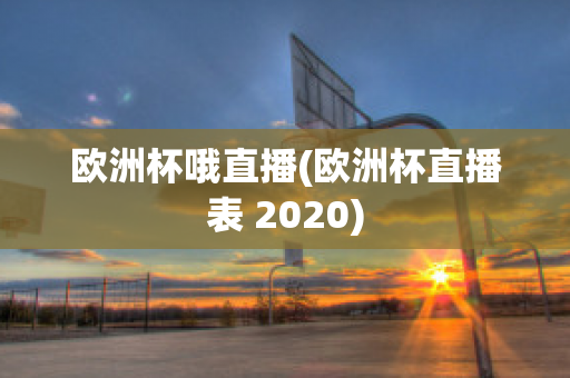 欧洲杯哦直播(欧洲杯直播表 2020)