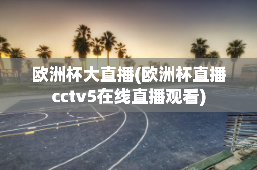 欧洲杯大直播(欧洲杯直播cctv5在线直播观看)