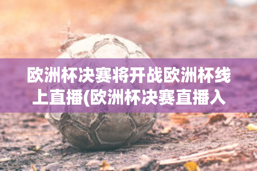 欧洲杯决赛将开战欧洲杯线上直播(欧洲杯决赛直播入口)