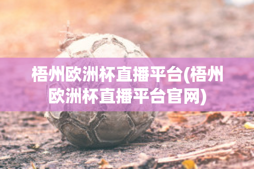 梧州欧洲杯直播平台(梧州欧洲杯直播平台官网)