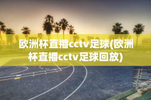 欧洲杯直播cctv足球(欧洲杯直播cctv足球回放)