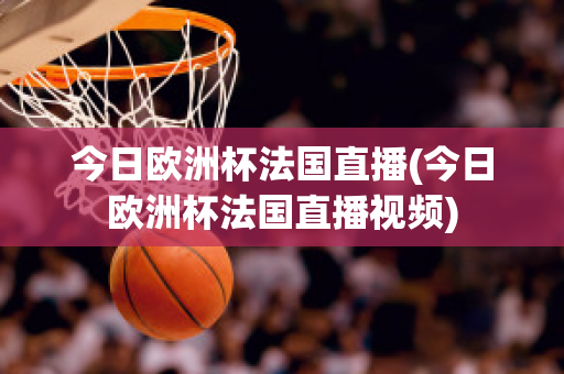 今日欧洲杯法国直播(今日欧洲杯法国直播视频)