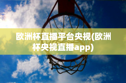 欧洲杯直播平台央视(欧洲杯央视直播app)