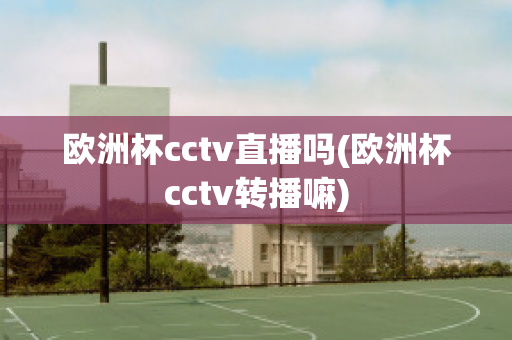 欧洲杯cctv直播吗(欧洲杯cctv转播嘛)