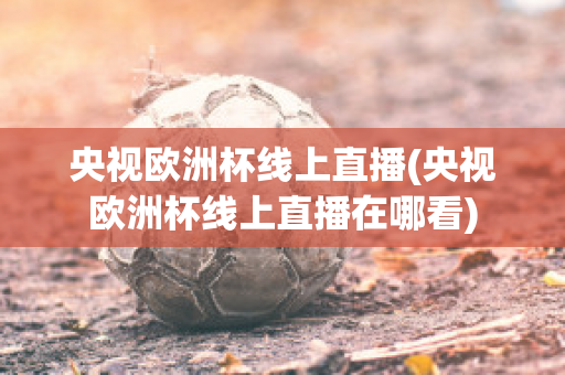 央视欧洲杯线上直播(央视欧洲杯线上直播在哪看)