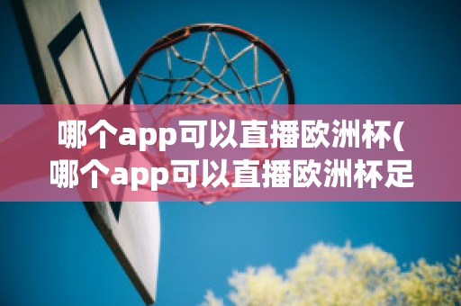 哪个app可以直播欧洲杯(哪个app可以直播欧洲杯足球比赛)