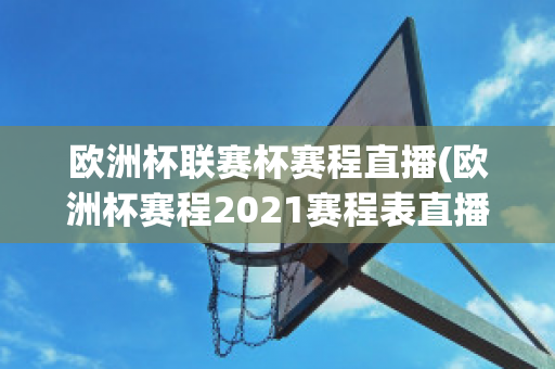 欧洲杯联赛杯赛程直播(欧洲杯赛程2021赛程表直播吧)