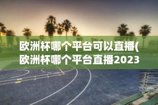 欧洲杯哪个平台可以直播(欧洲杯哪个平台直播2023)