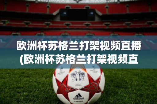 欧洲杯苏格兰打架视频直播(欧洲杯苏格兰打架视频直播在线观看)