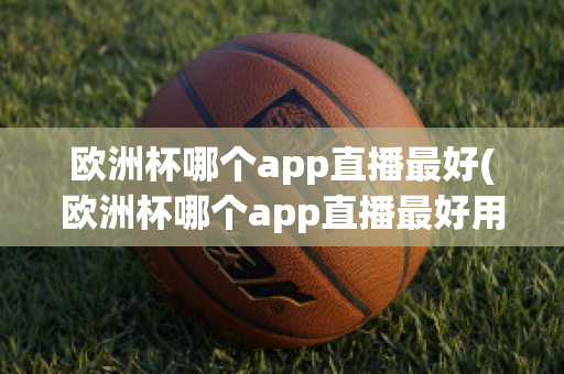 欧洲杯哪个app直播最好(欧洲杯哪个app直播最好用)