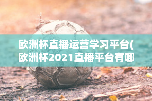 欧洲杯直播运营学习平台(欧洲杯2021直播平台有哪些)