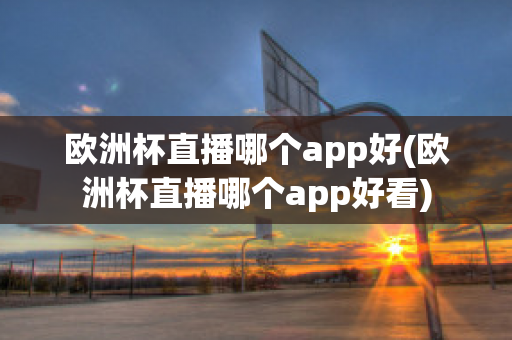 欧洲杯直播哪个app好(欧洲杯直播哪个app好看)