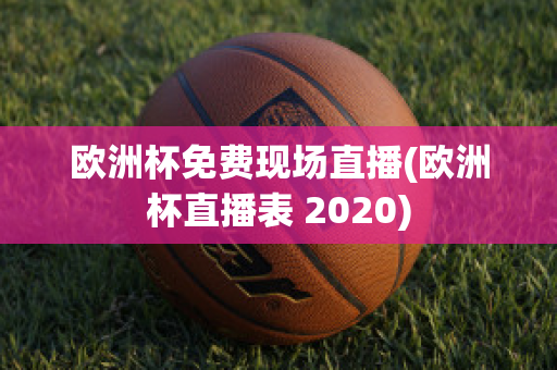 欧洲杯免费现场直播(欧洲杯直播表 2020)