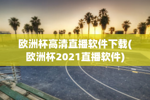 欧洲杯高清直播软件下载(欧洲杯2021直播软件)