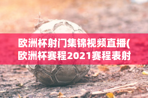 欧洲杯射门集锦视频直播(欧洲杯赛程2021赛程表射手版)