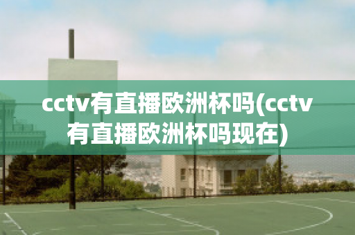 cctv有直播欧洲杯吗(cctv有直播欧洲杯吗现在)