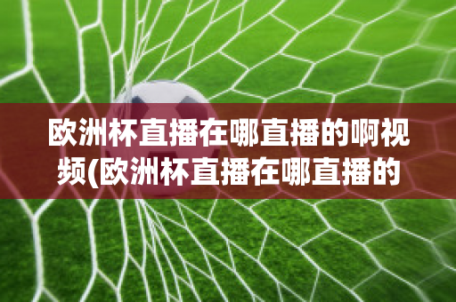 欧洲杯直播在哪直播的啊视频(欧洲杯直播在哪直播的啊视频在哪看)