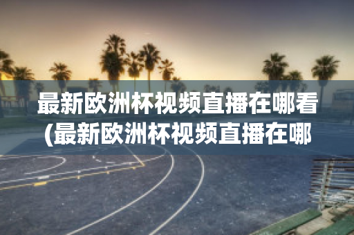 最新欧洲杯视频直播在哪看(最新欧洲杯视频直播在哪看回放)