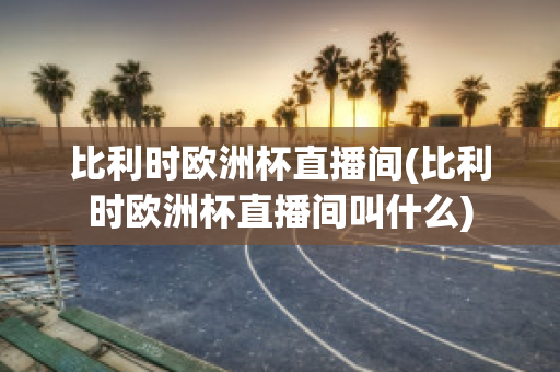 比利时欧洲杯直播间(比利时欧洲杯直播间叫什么)