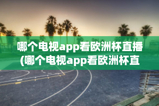 哪个电视app看欧洲杯直播(哪个电视app看欧洲杯直播好)