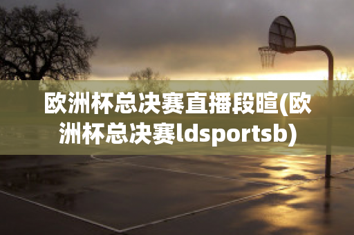 欧洲杯总决赛直播段暄(欧洲杯总决赛ldsportsb)