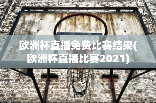 欧洲杯直播免费比赛结果(欧洲杯直播比赛2021)