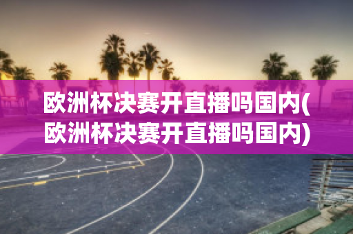 欧洲杯决赛开直播吗国内(欧洲杯决赛开直播吗国内)