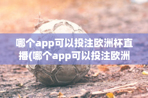 哪个app可以投注欧洲杯直播(哪个app可以投注欧洲杯直播视频)