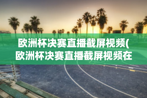 欧洲杯决赛直播截屏视频(欧洲杯决赛直播截屏视频在线观看)