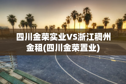 四川金荣实业VS浙江稠州金租(四川金荣置业)