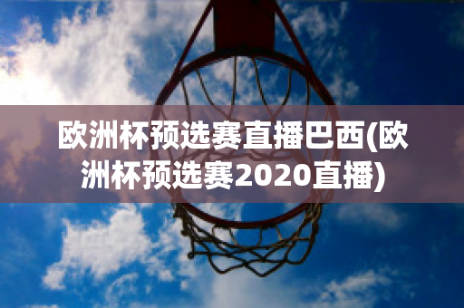 欧洲杯预选赛直播巴西(欧洲杯预选赛2020直播)