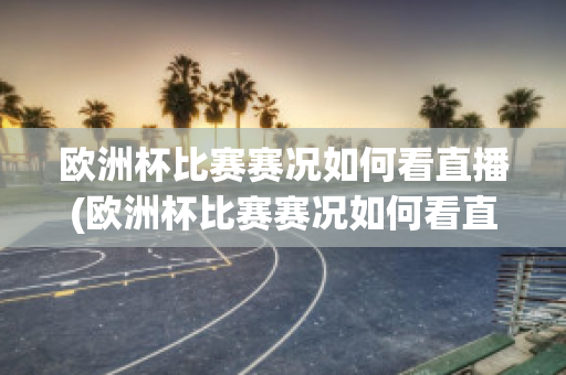 欧洲杯比赛赛况如何看直播(欧洲杯比赛赛况如何看直播回放)