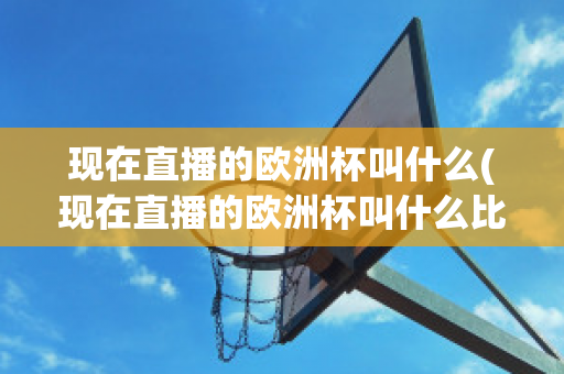 现在直播的欧洲杯叫什么(现在直播的欧洲杯叫什么比赛)