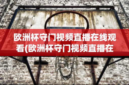 欧洲杯守门视频直播在线观看(欧洲杯守门视频直播在线观看高清)