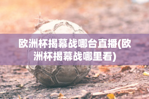 欧洲杯揭幕战哪台直播(欧洲杯揭幕战哪里看)