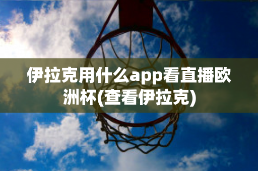 伊拉克用什么app看直播欧洲杯(查看伊拉克)