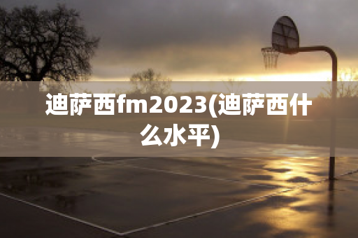 迪萨西fm2023(迪萨西什么水平)