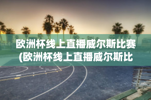 欧洲杯线上直播威尔斯比赛(欧洲杯线上直播威尔斯比赛回放)