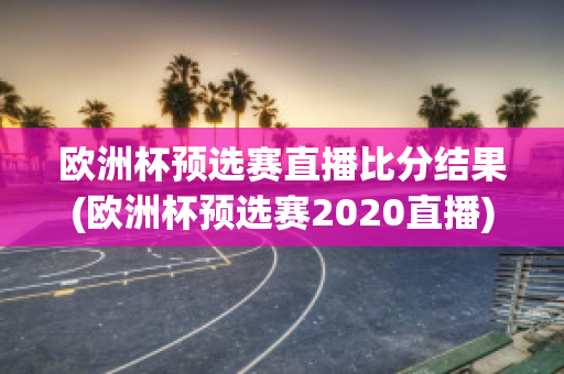 欧洲杯预选赛直播比分结果(欧洲杯预选赛2020直播)