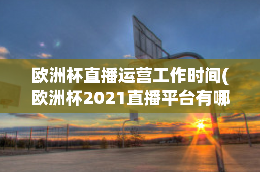 欧洲杯直播运营工作时间(欧洲杯2021直播平台有哪些)