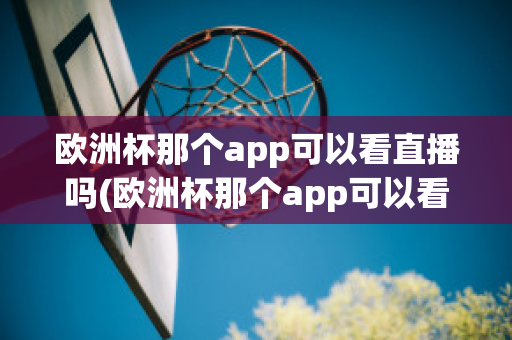 欧洲杯那个app可以看直播吗(欧洲杯那个app可以看直播吗知乎)