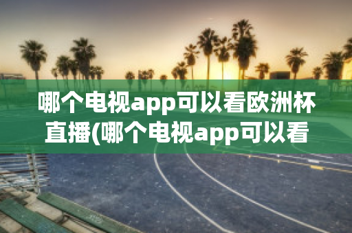 哪个电视app可以看欧洲杯直播(哪个电视app可以看欧洲杯直播回放)