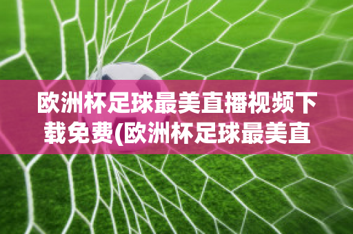 欧洲杯足球最美直播视频下载免费(欧洲杯足球最美直播视频下载免费播放)