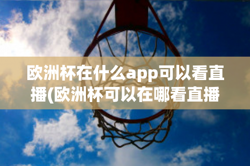 欧洲杯在什么app可以看直播(欧洲杯可以在哪看直播)