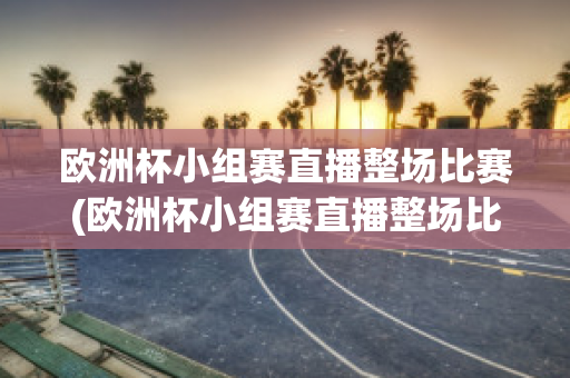 欧洲杯小组赛直播整场比赛(欧洲杯小组赛直播整场比赛时间)