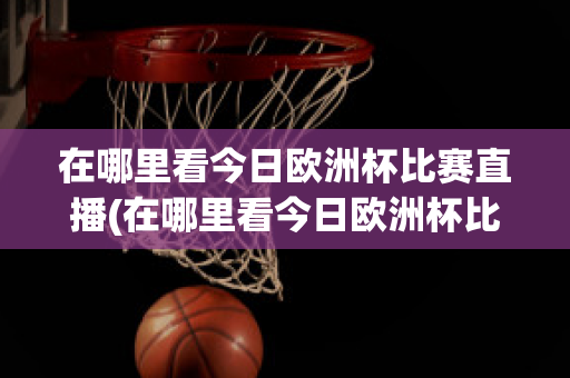 在哪里看今日欧洲杯比赛直播(在哪里看今日欧洲杯比赛直播呢)