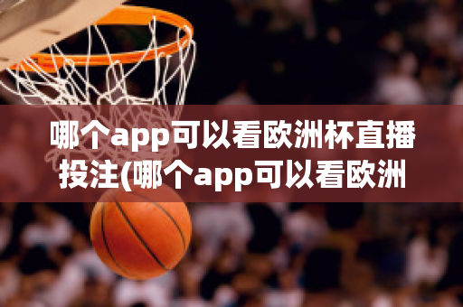 哪个app可以看欧洲杯直播投注(哪个app可以看欧洲杯直播投注比赛)