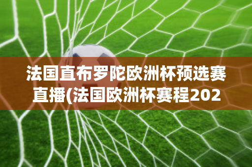 法国直布罗陀欧洲杯预选赛直播(法国欧洲杯赛程2021赛程表)